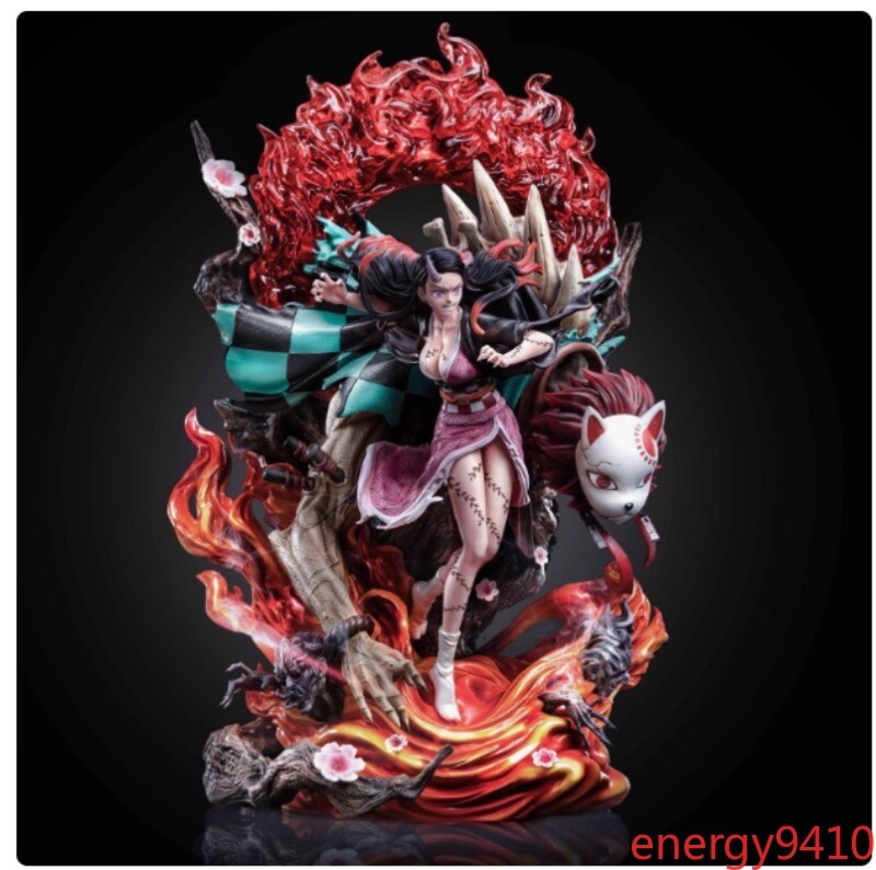Anime Demon Slayer Kamado Nezuko PVC Figure Statue Model Collection Toy 33cm Anime Demon Slayer Kamado Nezuko PVC Figure Statue Model Collection Toy 33cm