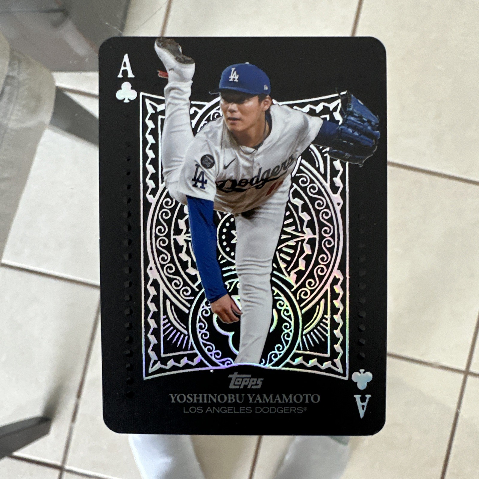 2026 Topps Series 2 Yoshinobu Yamamoto All Aces SSP Insert #AA-11 Dodgers 2026 Topps Series 2 Yoshinobu Yamamoto All Aces SSP Insert #AA-11 Dodgers