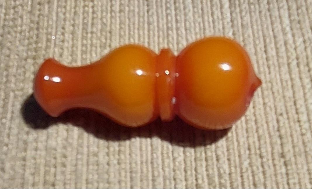 Vintage 4,72 Grs Amber Bakelite Imam Bead Vintage 4,72 Grs Amber Bakelite Imam Bead