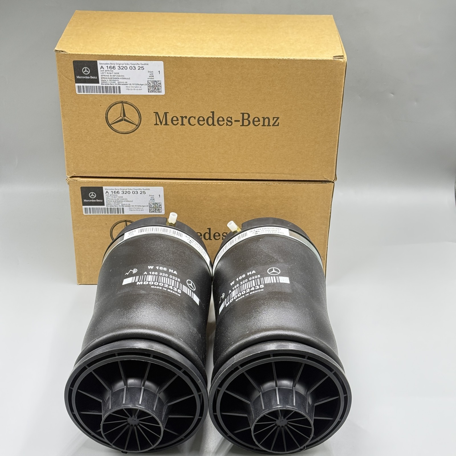 OEM BENZ 1663200325 Rear Air Spring Suspension Bag for GL350 GL450 GL550 ML450