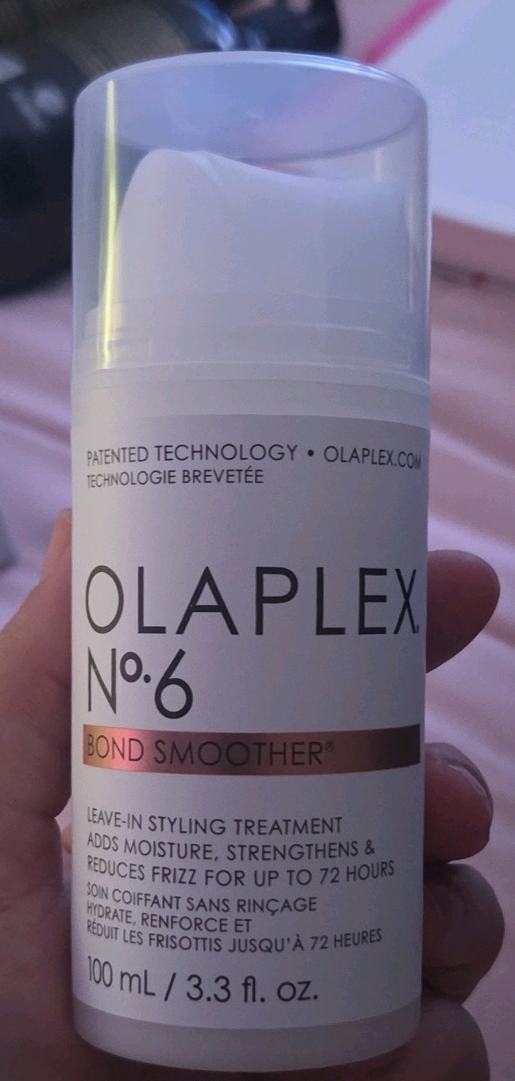 Olaplex No. 6 Bond Smoother Leave-In Cream Treatment, Anti-Frizz 3.3 oz Olaplex No. 6 Bond Smoother Leave-In Cream Treatment, Anti-Frizz 3.3 oz
