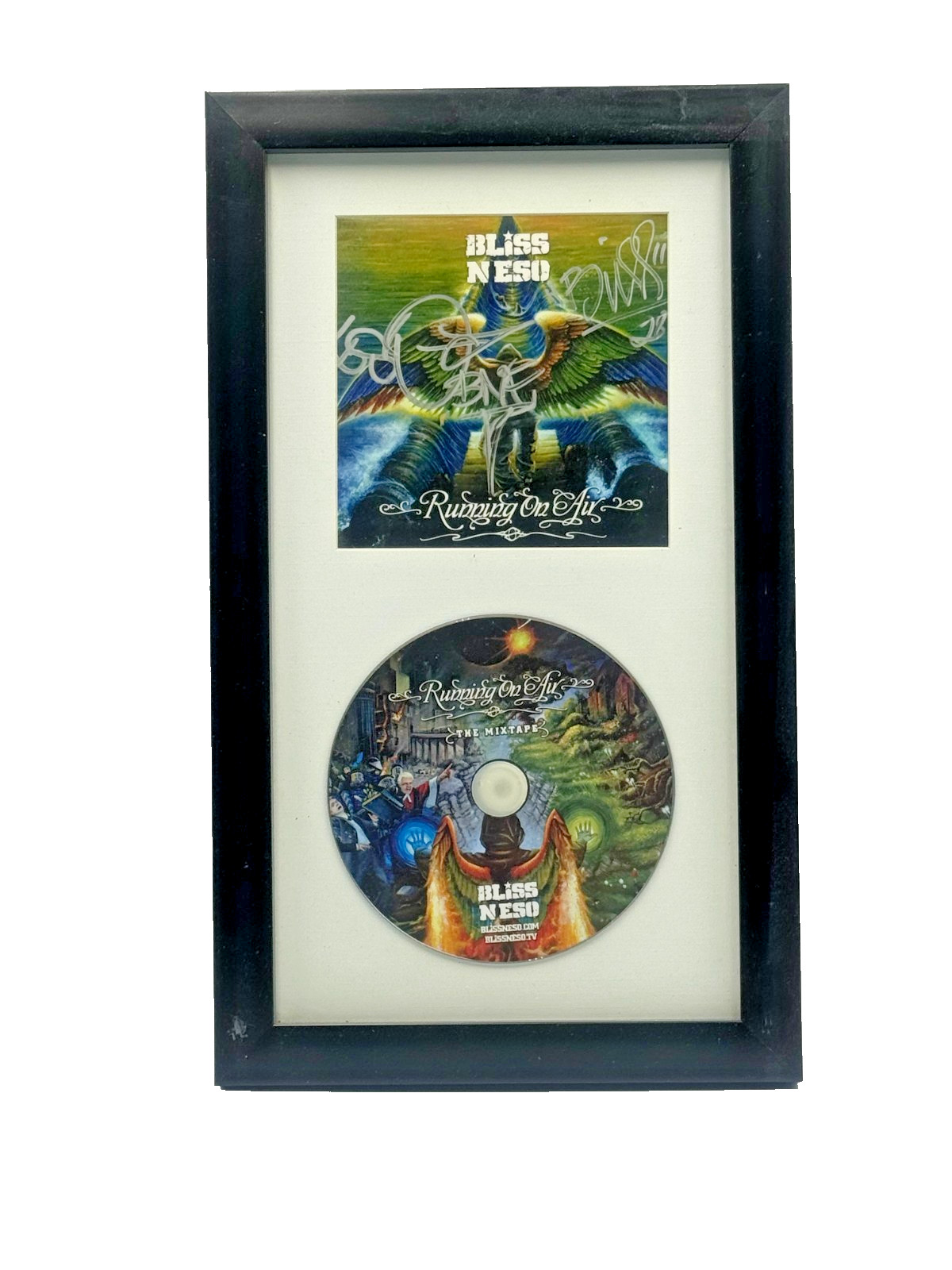 Blindside Running on Air 2002 Signed CD & Cover Framed Autograph Post-Hardcore Blindside Running on Air 2002 Signed CD & Cover Framed Autograph Post-Hardcore