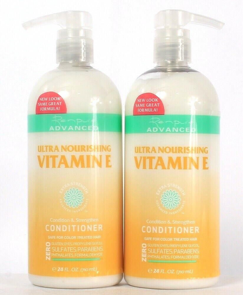 2 Ct Renpure Advanced 24 Oz Ultra Nourishing Vitamin E Strengthening Conditioner