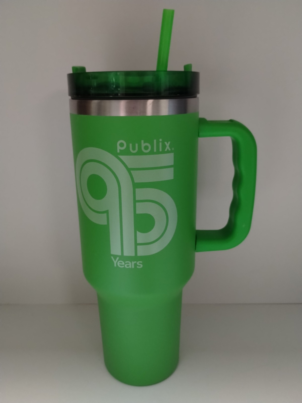Publix Tumbler 95th Anniversary Insulated Tumbler 40oz With Straw Publix Tumbler 95th Anniversary Insulated Tumbler 40oz With Straw