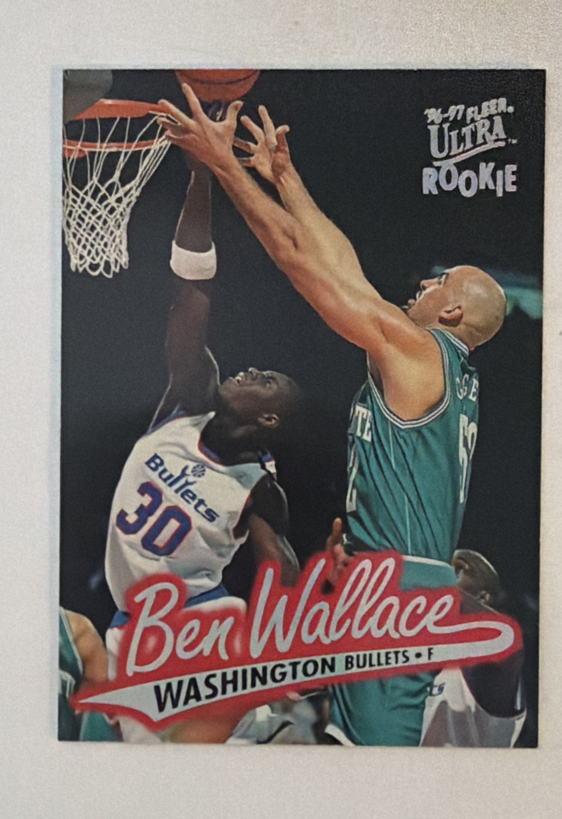 1996-97 Fleer Ultra - Rookie Ben Wallace #263 (RC) 1996-97 Fleer Ultra - Rookie Ben Wallace #263 (RC)