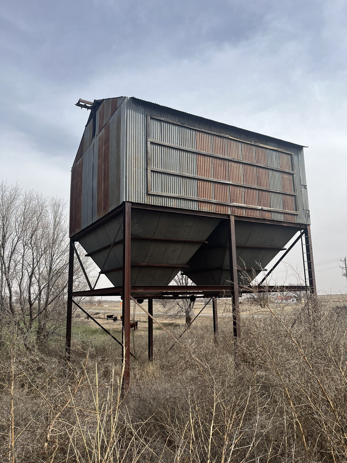 Vintage Grain Silo Vintage Grain Silo