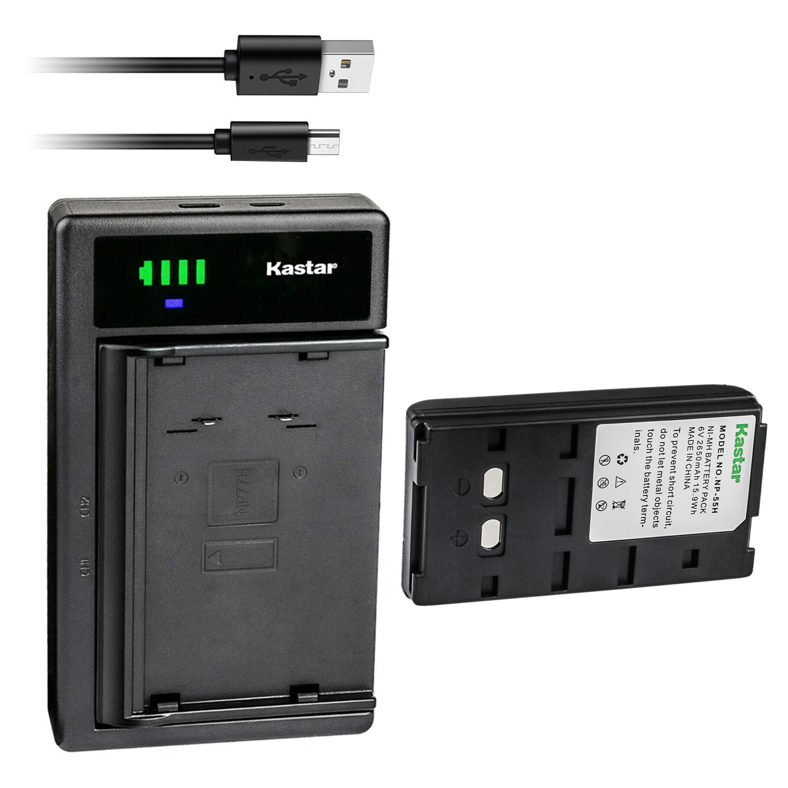Kastar LED Charger Battery for Sony CCD-FX530 CCD-FX600 CCD-FX620 CCD-FX630