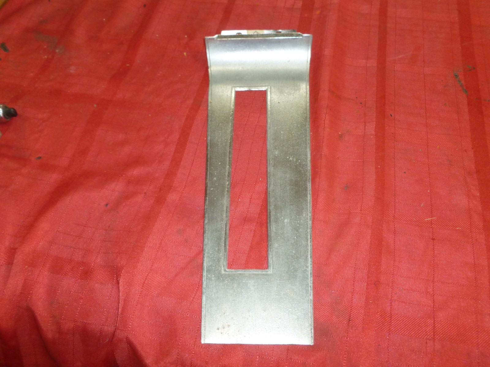 1967 1968 Mustang Console Auto Shifter Bezel, Fair Condition NO Clip 67 68 OEM