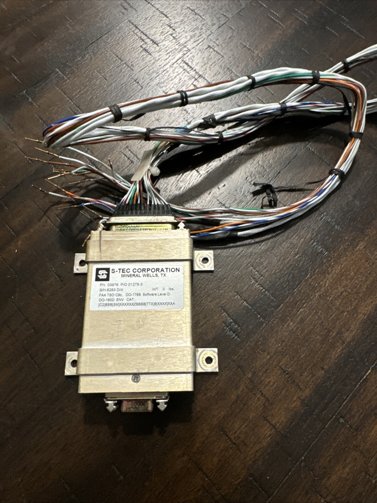 S-TEC GPSS ROLL STEERING CONVERTER P/N 03976 WITH CONNECTOR