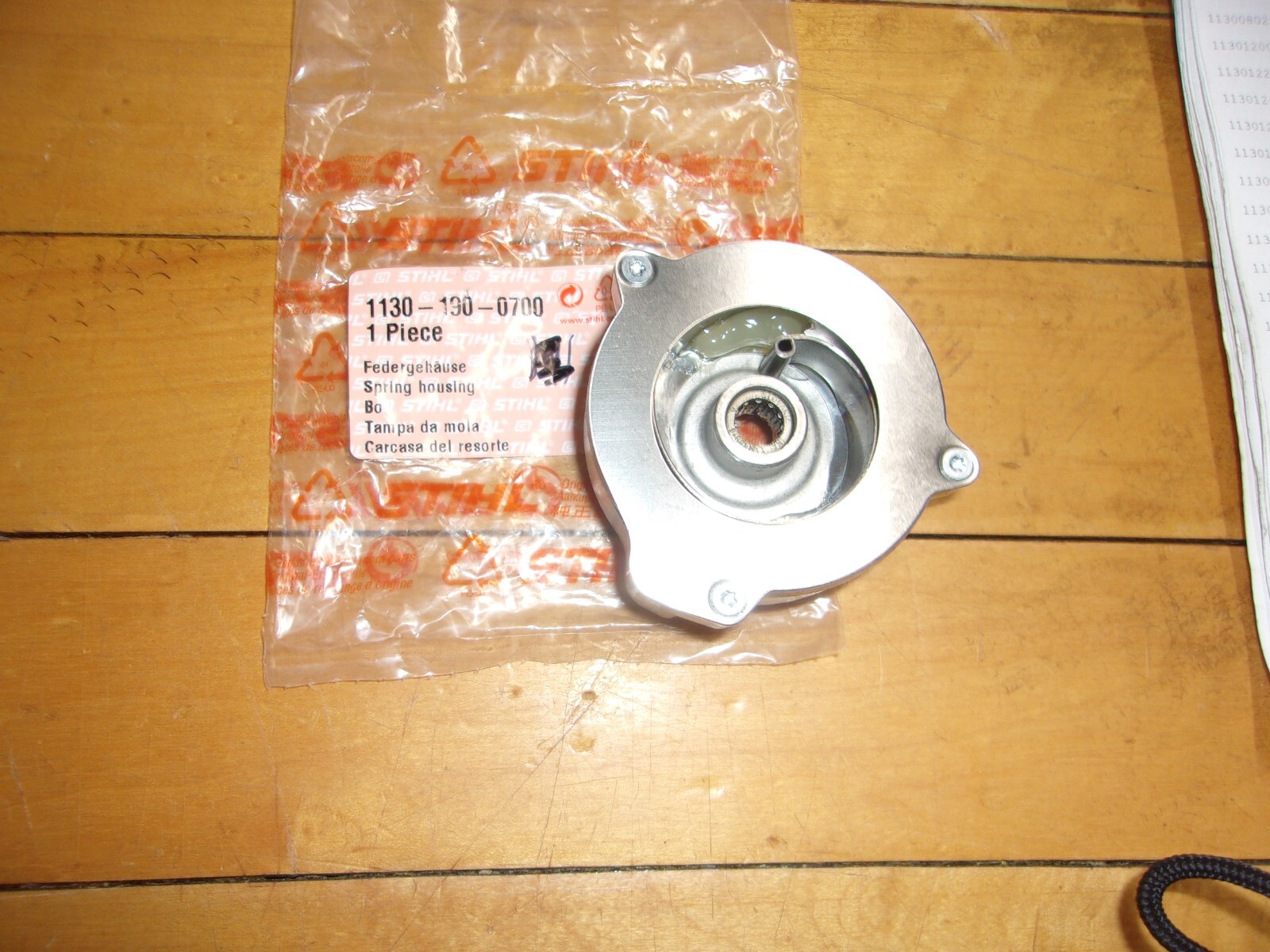 Stihl OEM MS180 Ergo Start Spring Housing MS 180 C-BE 1130-190-0700 #GM-M3C6