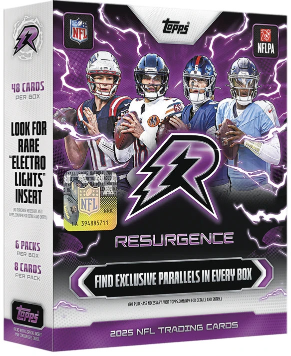 2025 Topps Resurgence Football Mega Box - NFL Brand New Sealed - eBay LIVE RIP