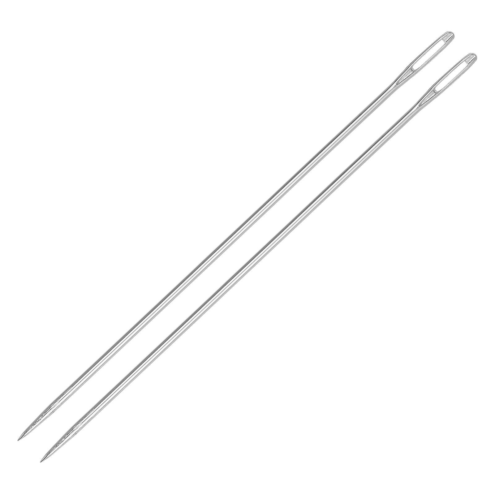 Long Straight Sewing Needles Embroidery Beading Needles 5.91 inch 20Pcs