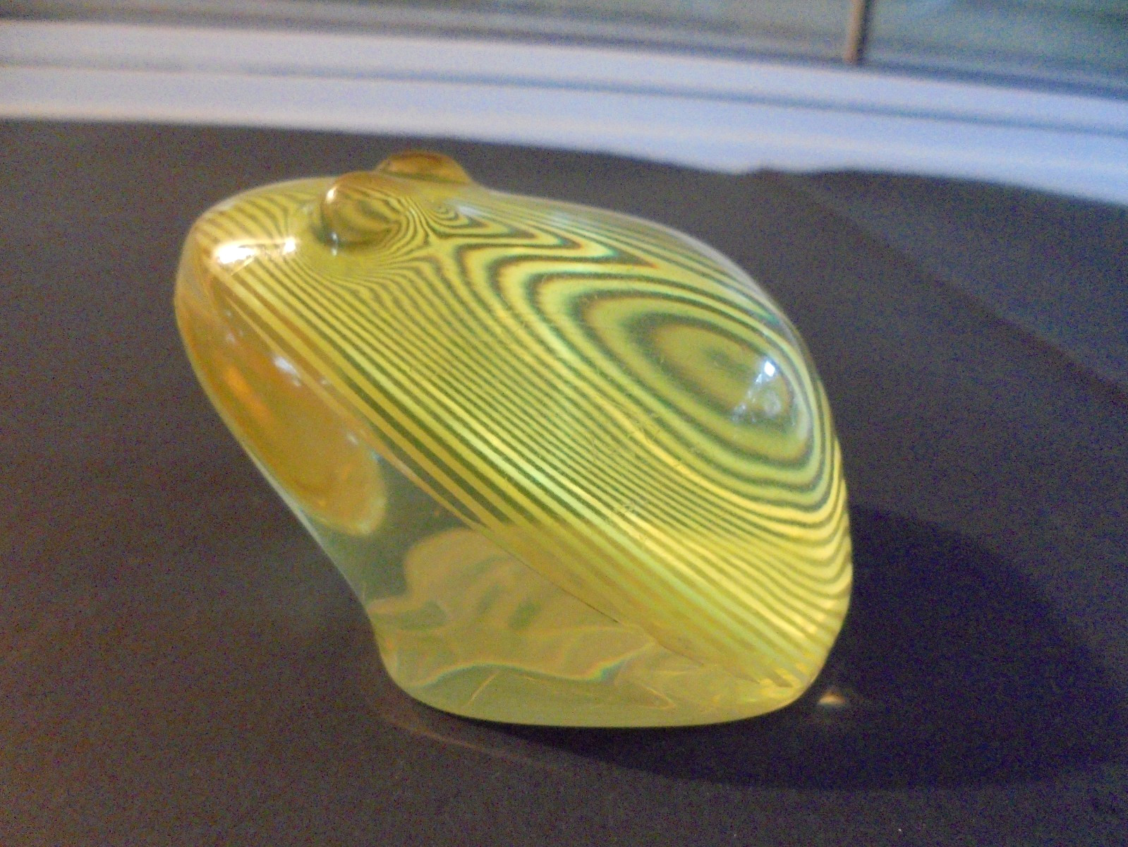 Vintage Abraham Palatnik Lucite Frog