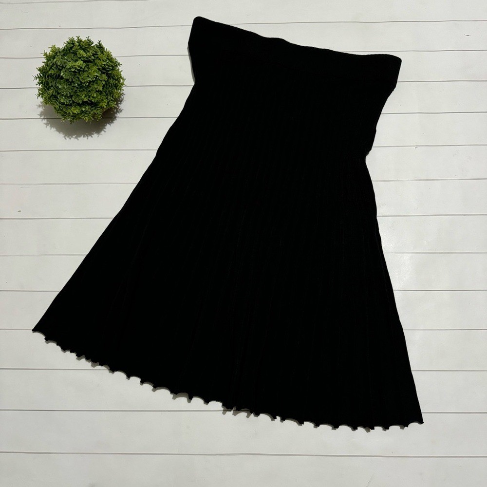 Adiva Black Knit Long Modest Midi Length Sweater Skirt Black Women\'s Size XL Adiva Black Knit Long Modest Midi Length Sweater Skirt Black Women\'s Size XL