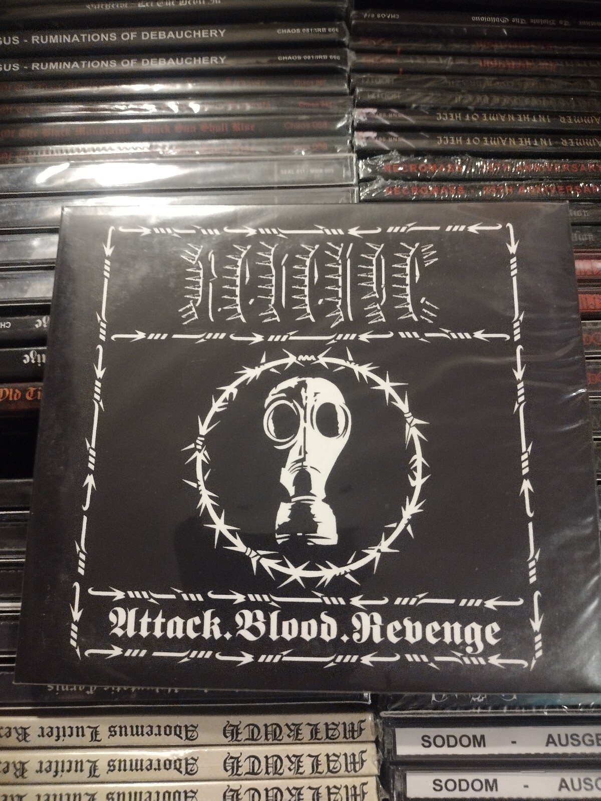 Attack.Blood.Revenge by Revenge (CD, 2020) Digipak, Imported Black Death Metal Attack.Blood.Revenge by Revenge (CD, 2020) Digipak, Imported Black Death Metal