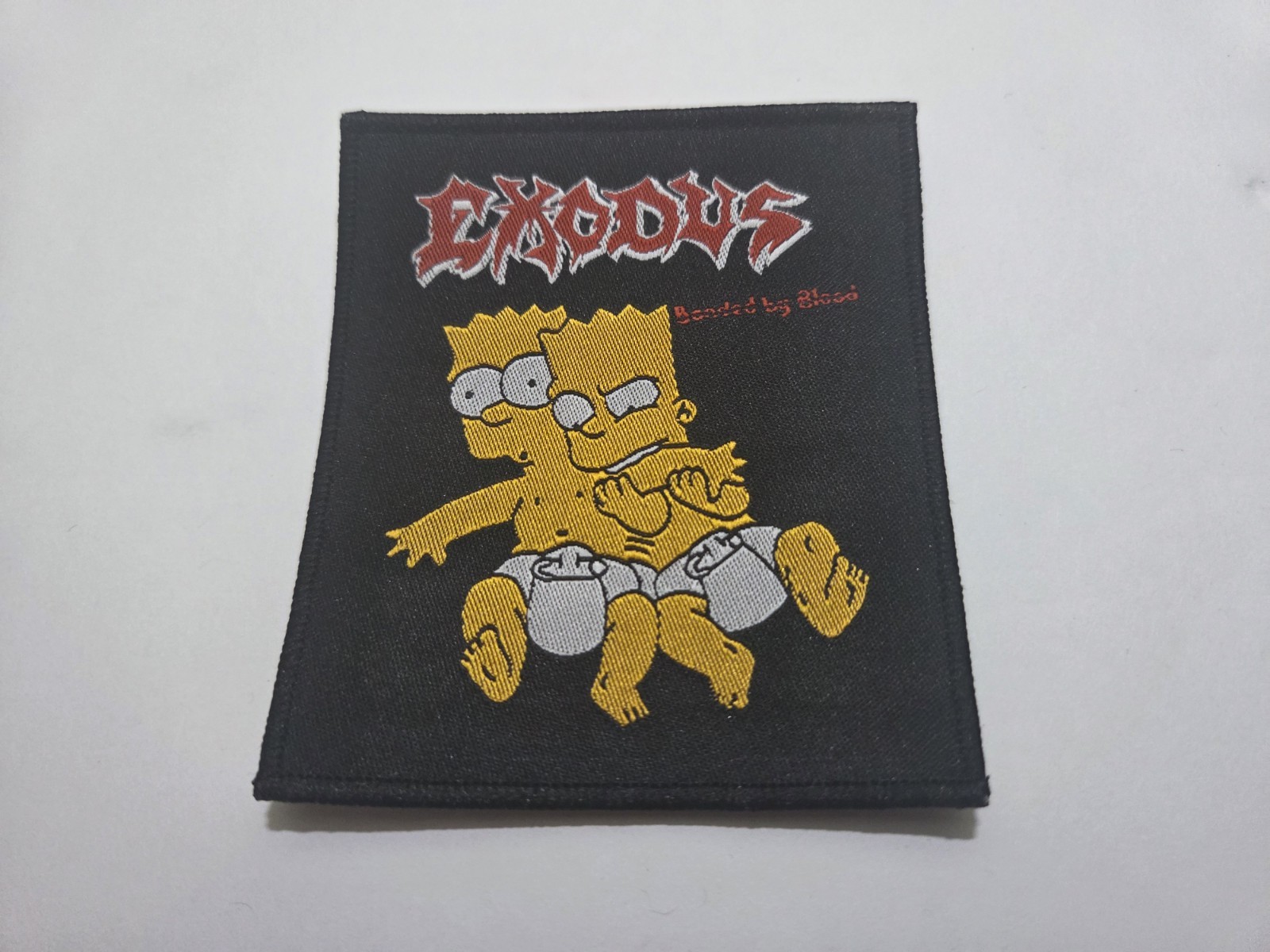 EXODUS BONDED BY BLOOD WOVEN PATCH