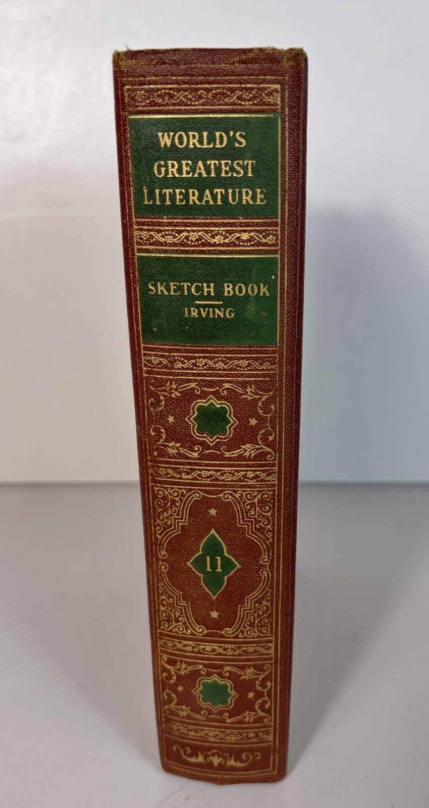 The Sketch Book by Washington Irving 1936 World\'s Greatest Literature #12 HC