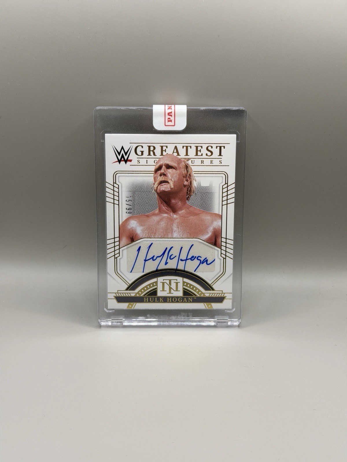 2024 National Treasures WWE Greatest Signatures Hulk Hogan Auto /99 Rare SP