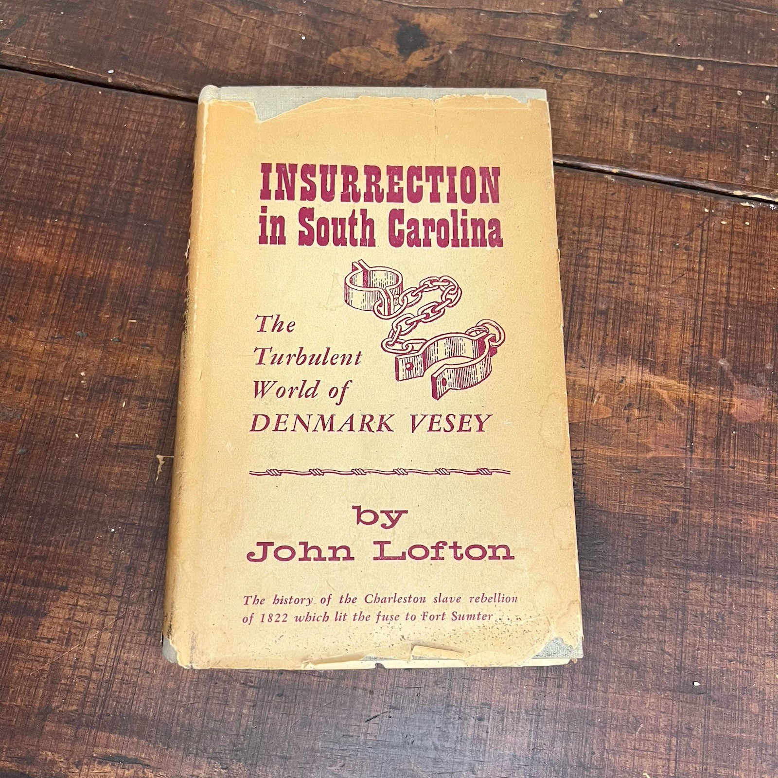 INSURRECTION IN SOUTH CAROLINA Turbulent World Of Denmark Vesey SLAVE REBELLION INSURRECTION IN SOUTH CAROLINA Turbulent World Of Denmark Vesey SLAVE REBELLION