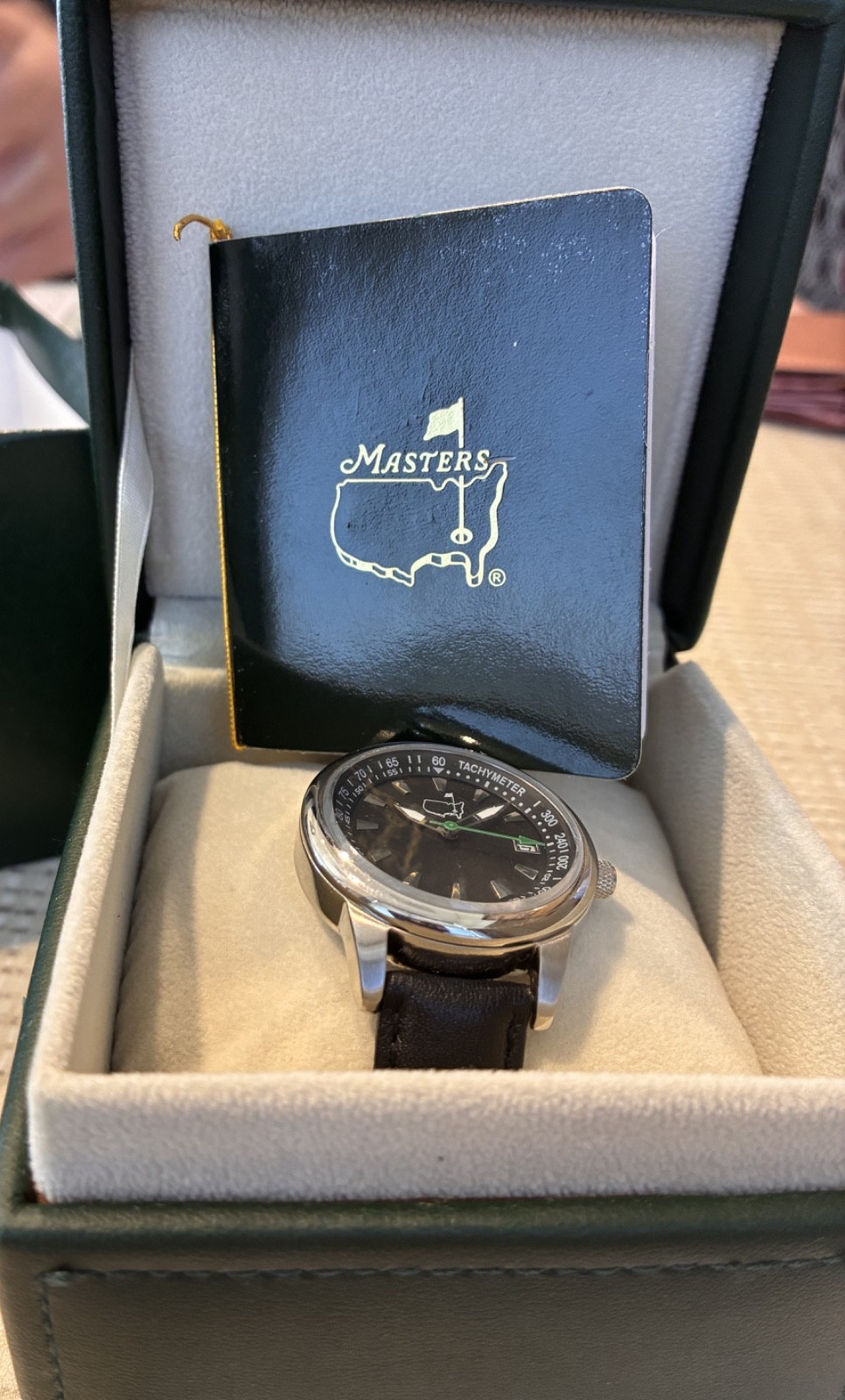 2019 Masters Tournament Limited Edition Watch #036/500 NEW UNWORN