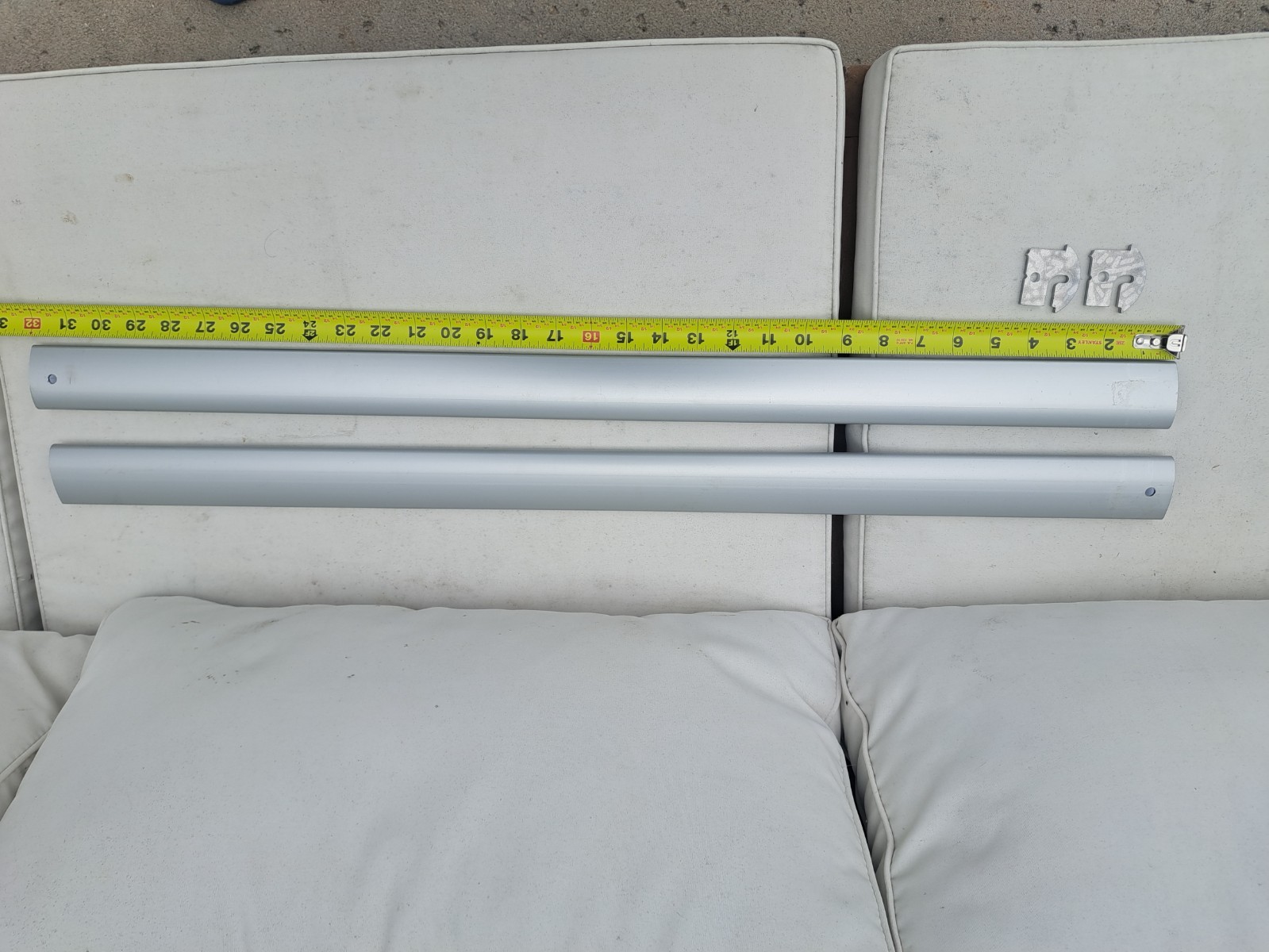Dwyer Aerofoil Mast Spreaders – Sailboat Rigging Spars – Aluminum Pair