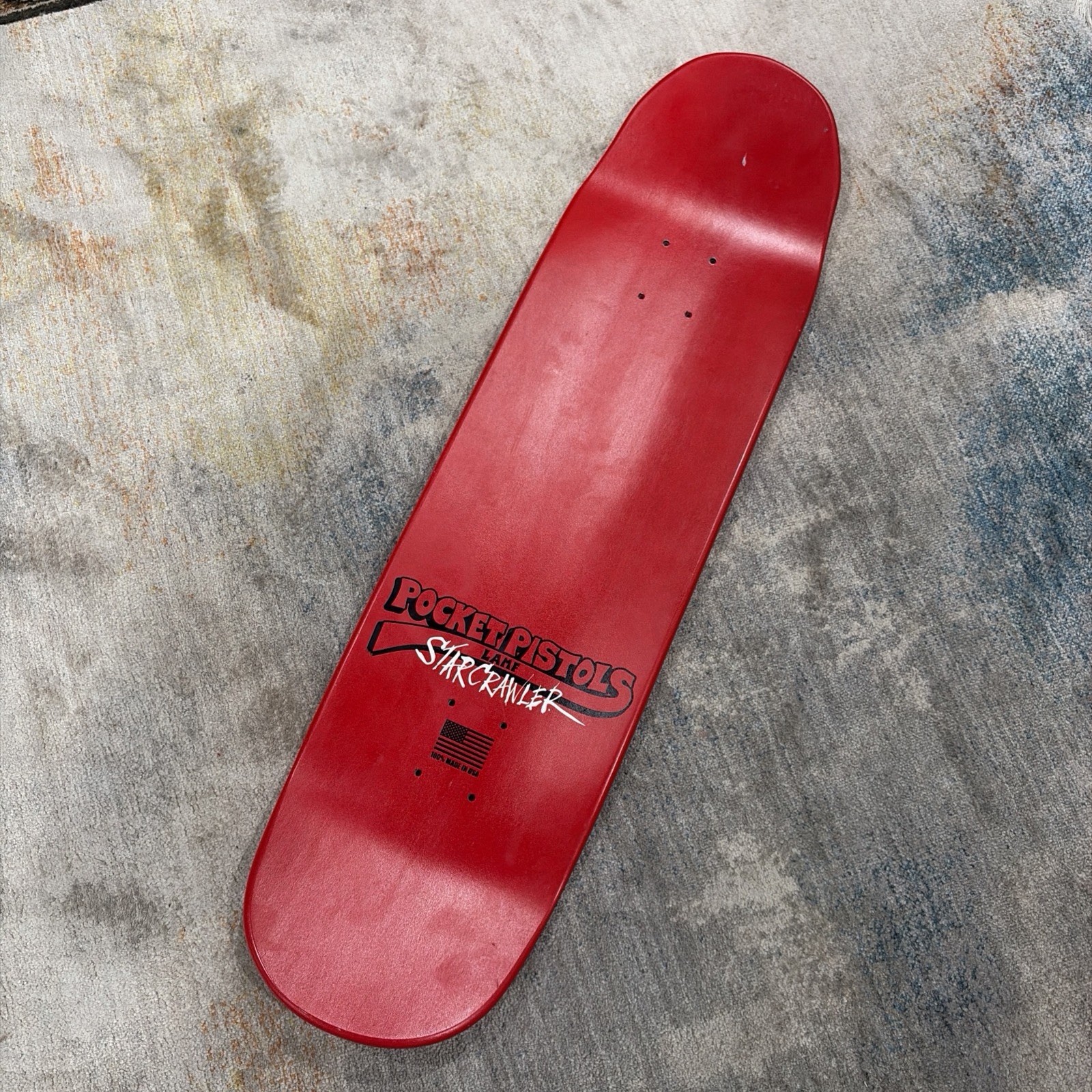 STARCRAWLER Pocket Pistols Limited Skateboard Deck AUTOGRAPHED Arrow De Wilde