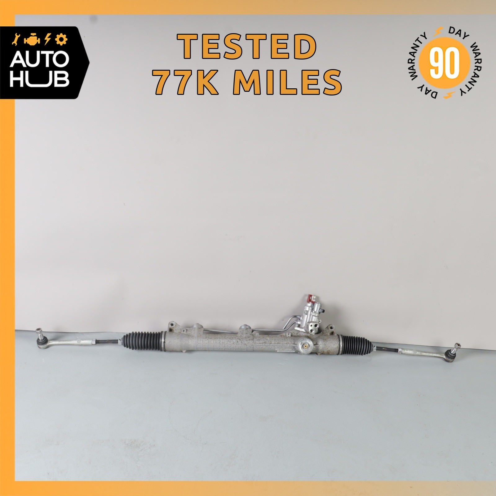 10-13 Mercedes W221 S550 CL550 Power Steering Rack and Pinion Assembly OEM 77k