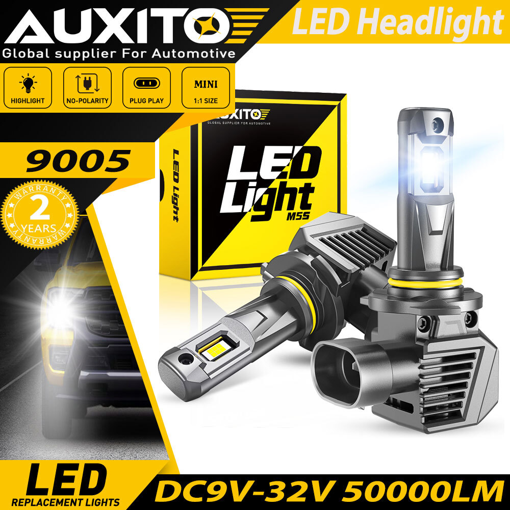 AUXITO 9005 HB3 100000LM LED Bulbs Headlight High Beam Super Bright White 6500K