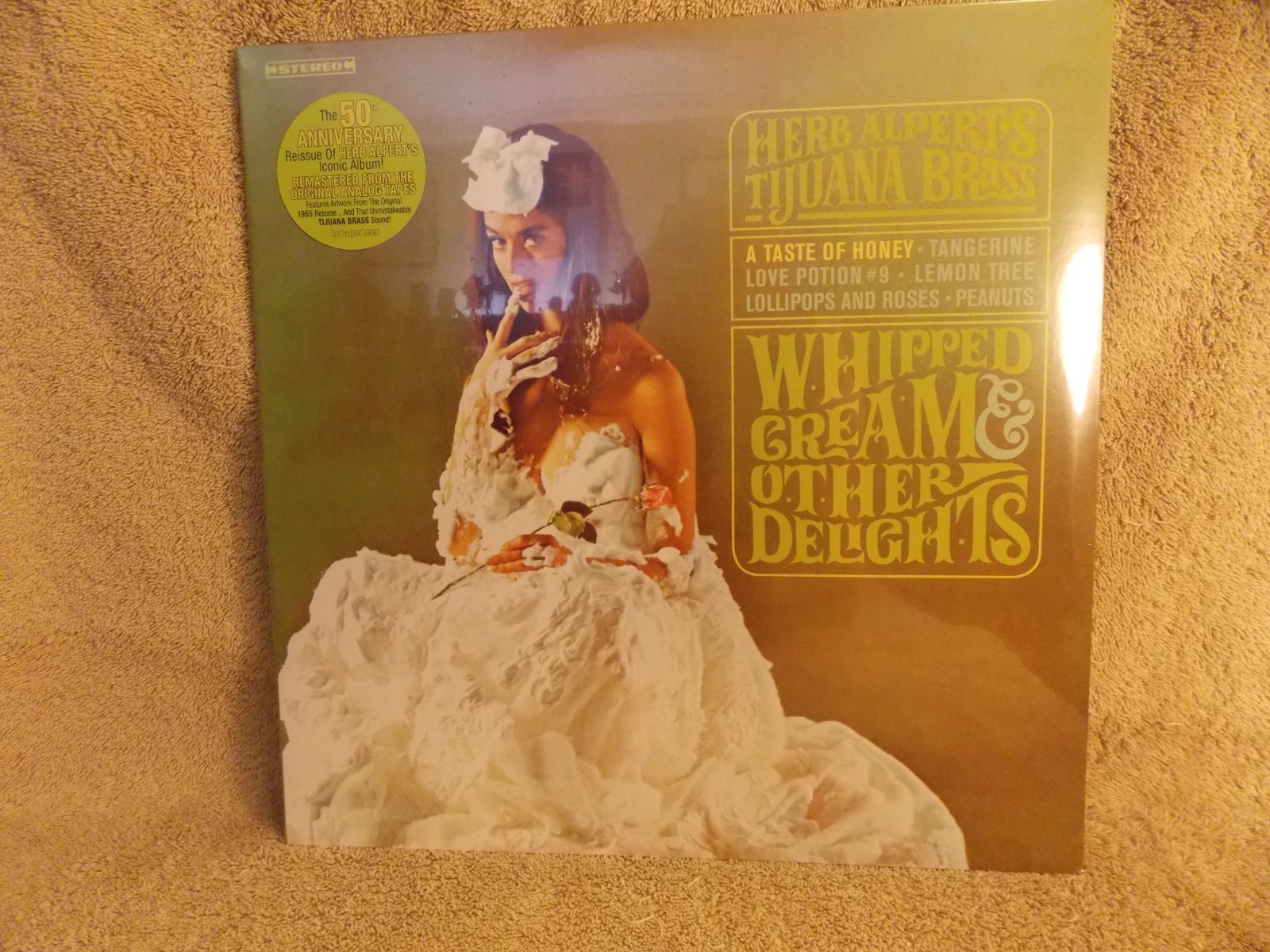Whipped Cream & Other Delights by Herb Alpert (NEW 50th Ann.) 