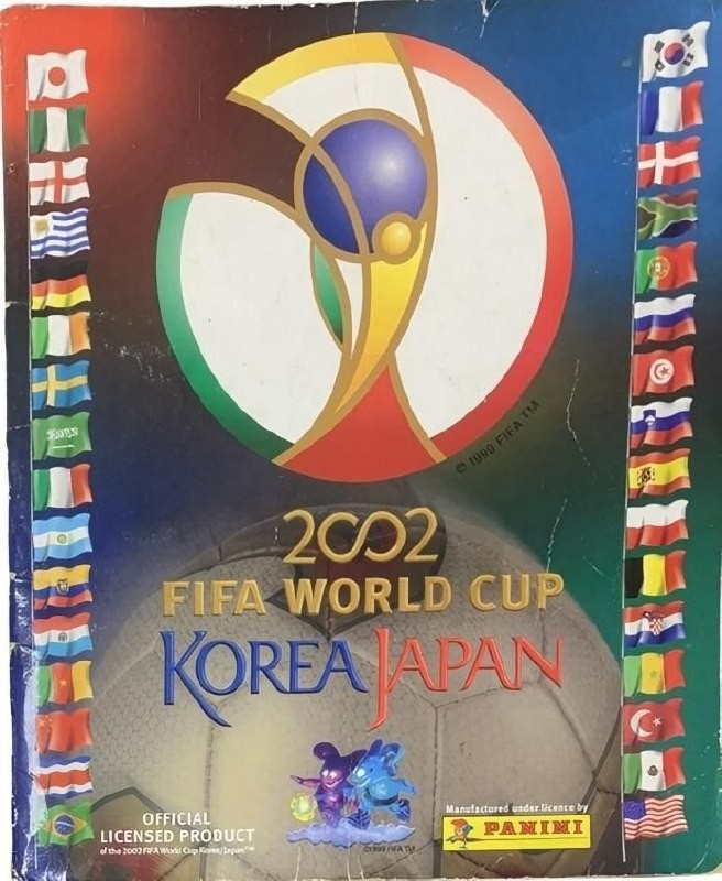 2002 Panini FIFA World Cup Korea Japan Sticker Album 100% Complete Vintage Antiq