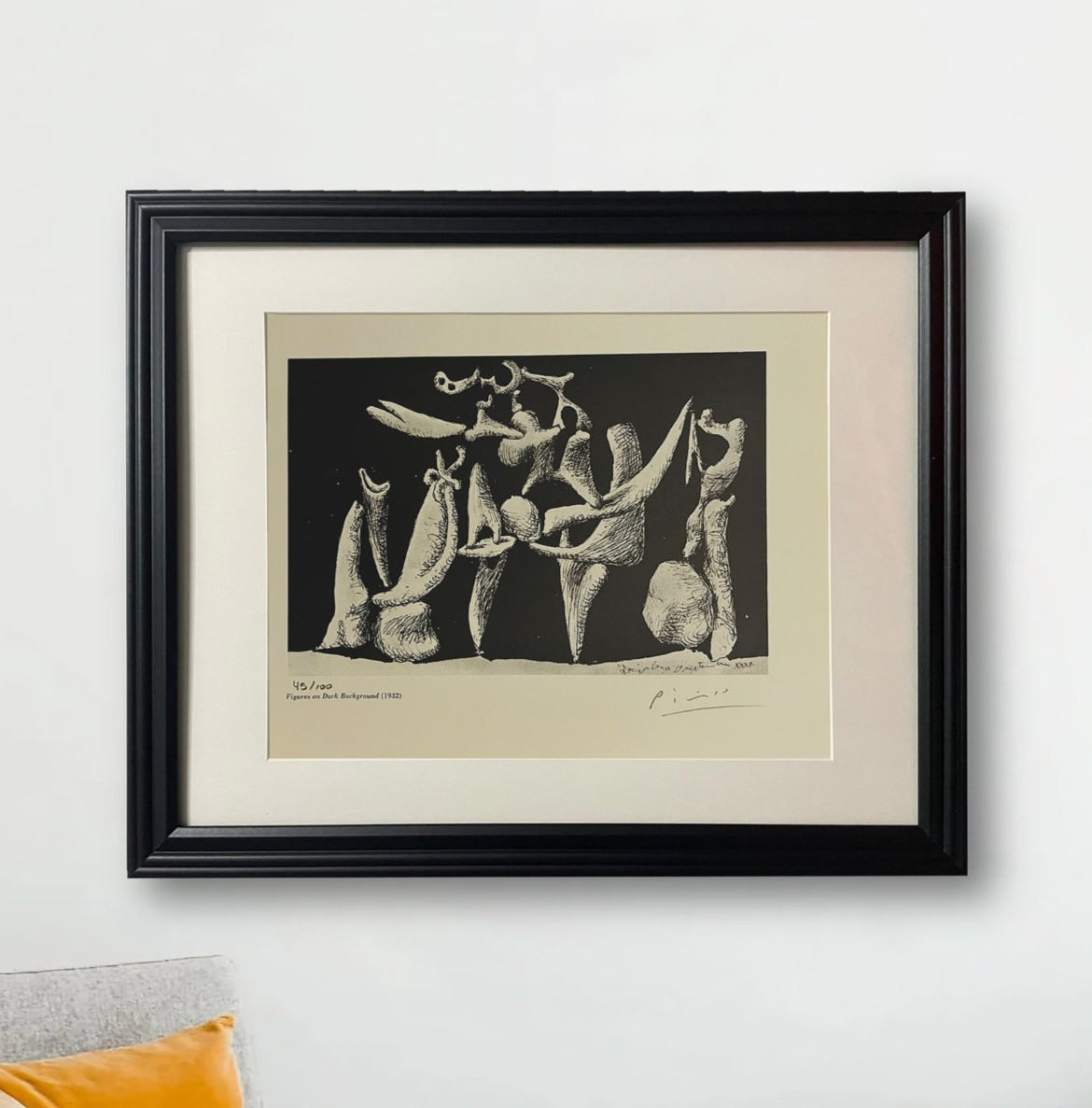 Pablo Picasso Hand-Signed Original Print With COA and +$3,500 USD Appraisal Pablo Picasso Hand-Signed Original Print With COA and +$3,500 USD Appraisal