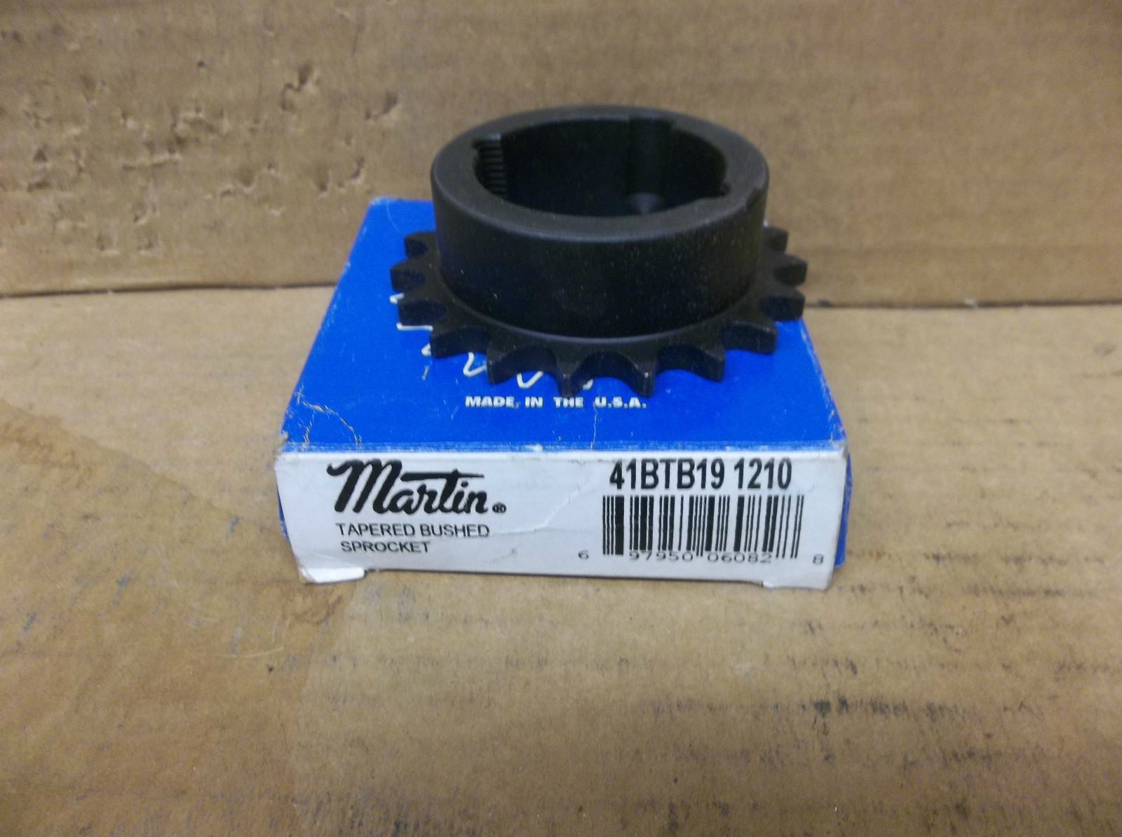 Martin Tapered Bushed Sprocket 41BTB19 1210 41BTB191210 19 Teeth New