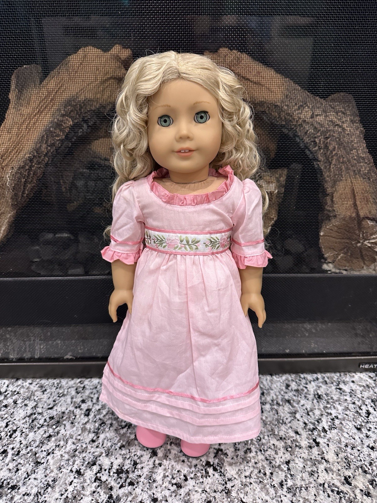 American Girl Doll Caroline Abbott Historical, hair & body needs tlc, read desc