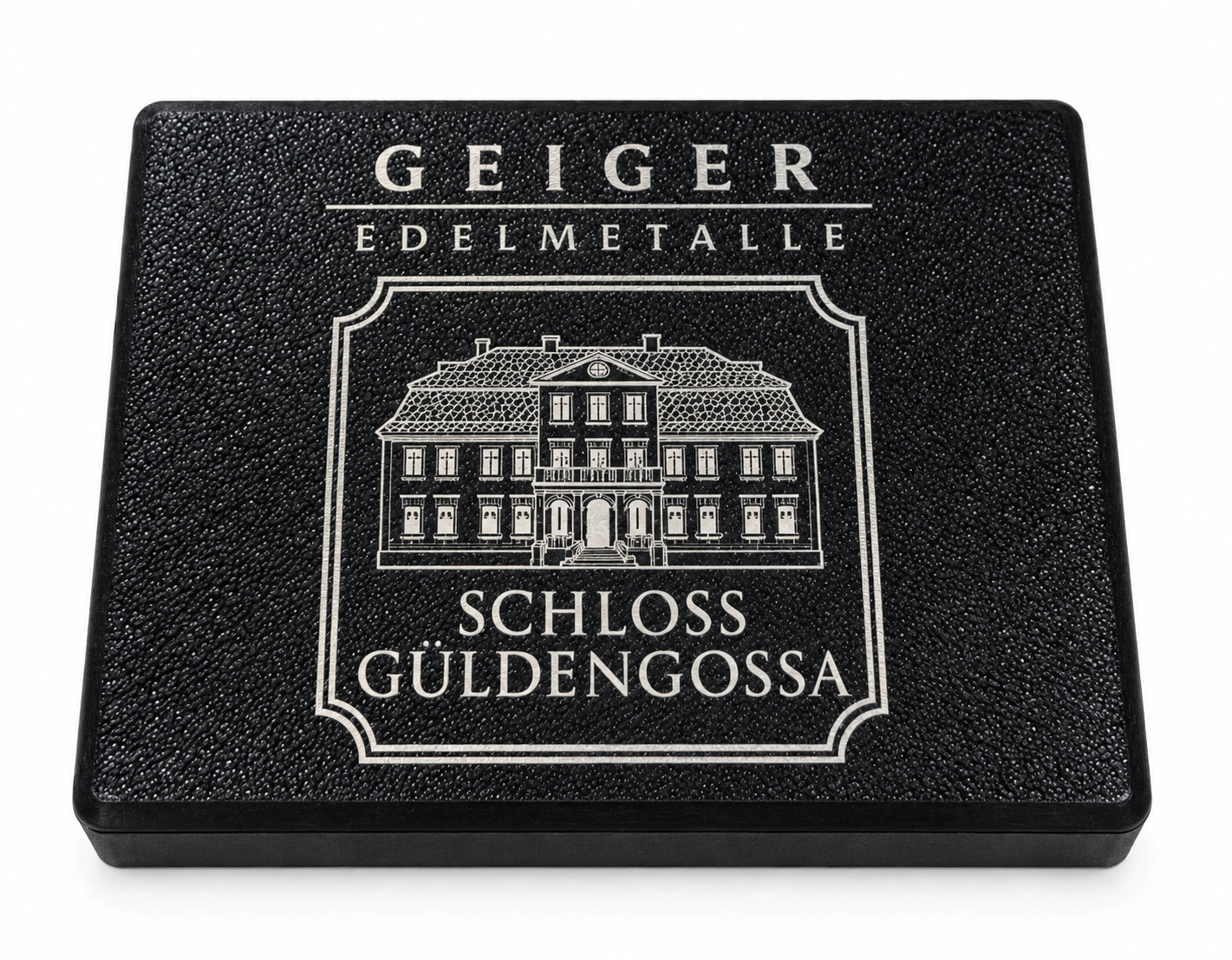 Geiger Edelmetalle 5 Slot Assay Storage Box Fits 20g 1oz Gold Silver Engraved