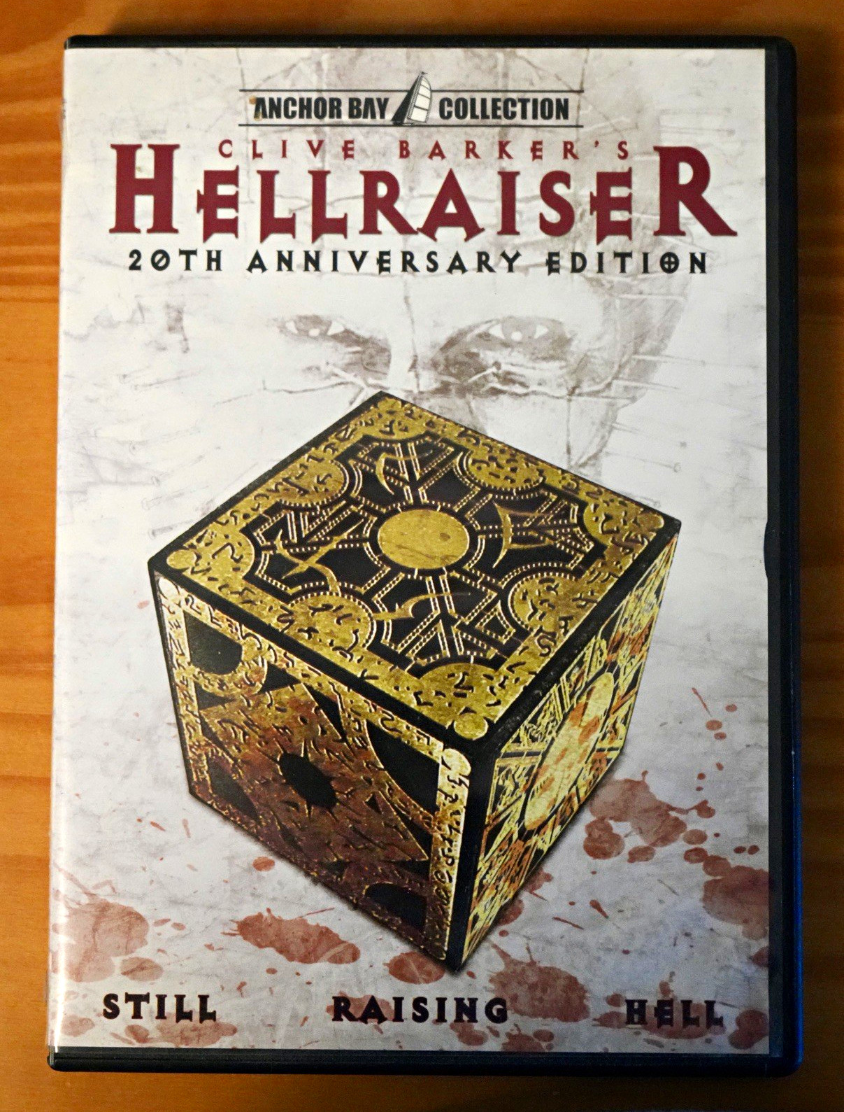 Hellraiser 20th Anniversary Edition DVD Anchor Bay horror classic