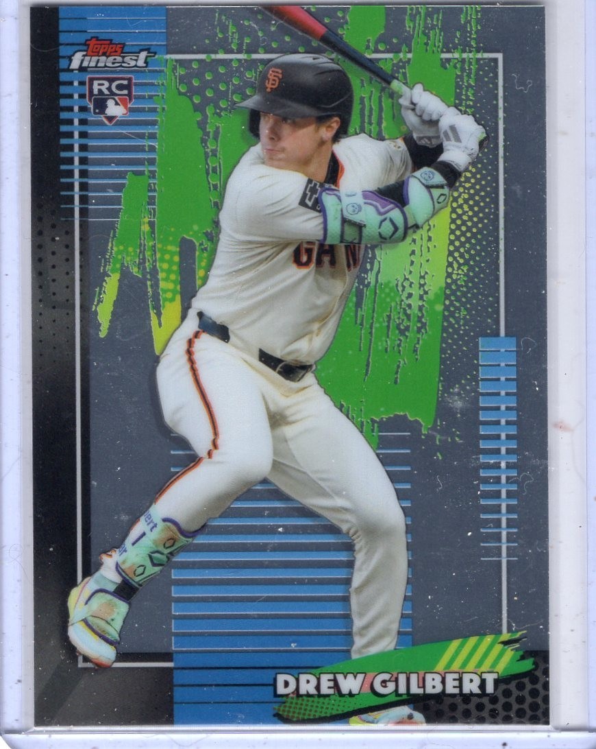2026 Topps Finest Common #53 Drew Gilbert RC