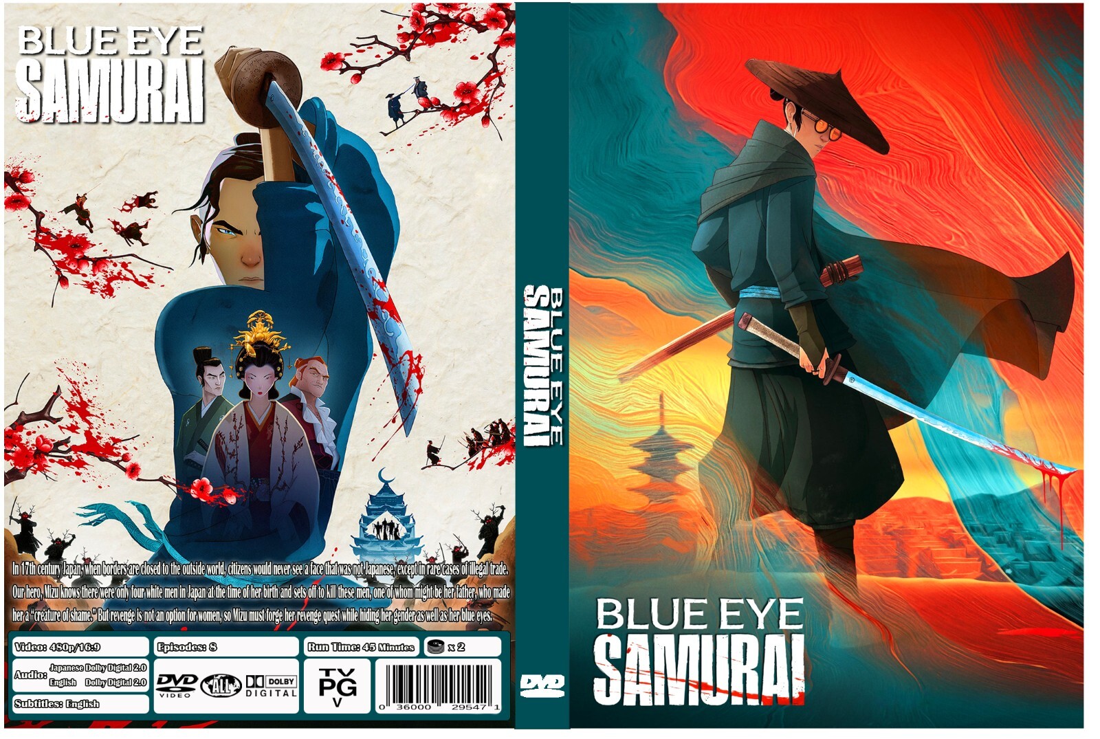 Blue Eye Samurai Anime Series Episodes 1-8 Dual Audio English/Japanese Blue Eye Samurai Anime Series Episodes 1-8 Dual Audio English/Japanese