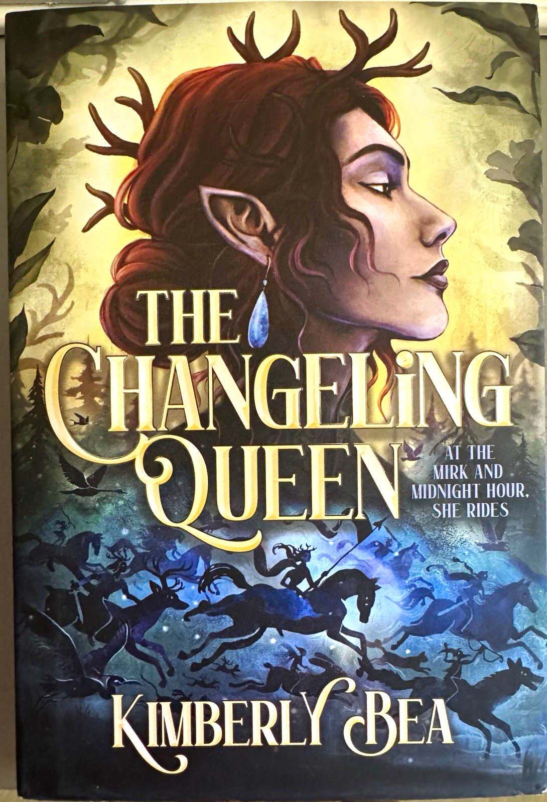 The Changeling Queen Kimberly Bea NEW HC Deluxe SE Stenciled Edges The Changeling Queen Kimberly Bea NEW HC Deluxe SE Stenciled Edges
