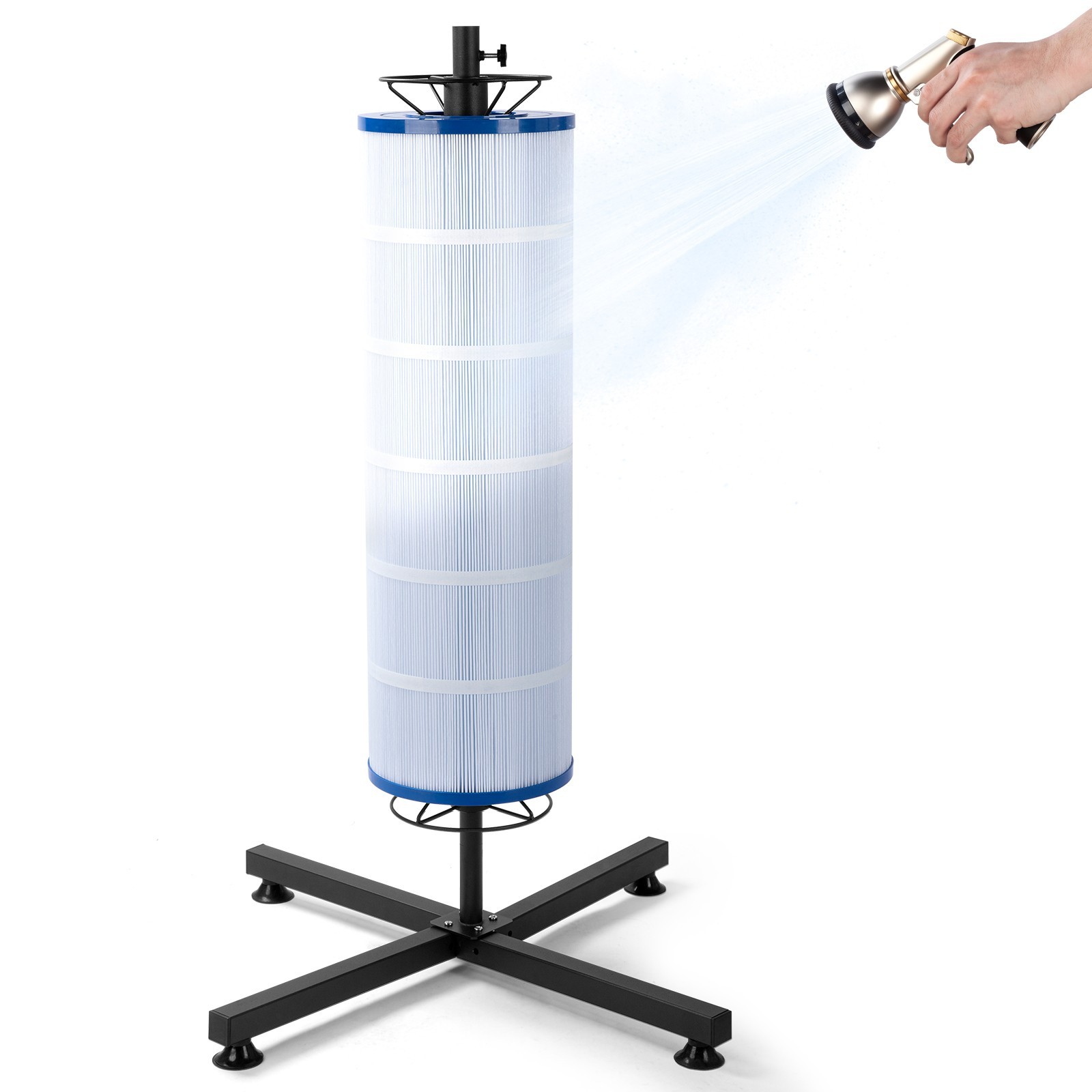 Vertical Pool Filter Cleaner Stand Tool for 3\ Vertical Pool Filter Cleaner Stand Tool for 3\