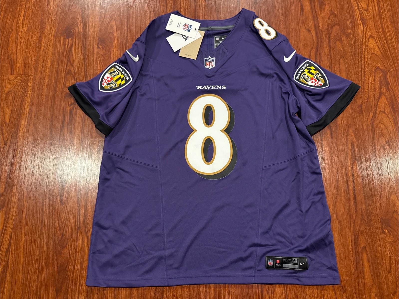 Nike Men’s Lamar Jackson FUSE Limited Purple Baltimore Ravens Jersey XL NFL Nike Men’s Lamar Jackson FUSE Limited Purple Baltimore Ravens Jersey XL NFL