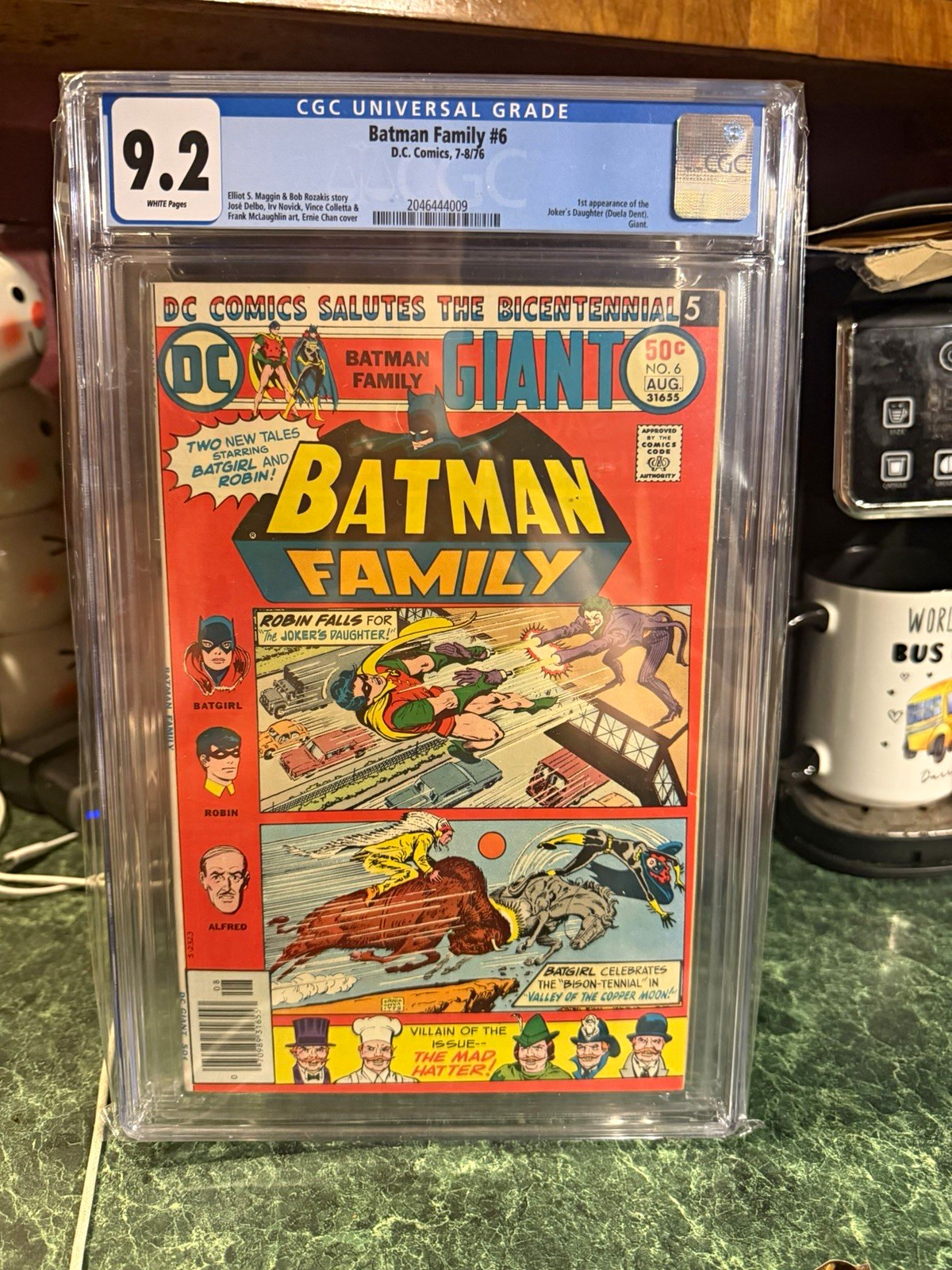 DC Comics Batman Family #6 (1976) CGC 9.2 Near Mint- Superhero Comic