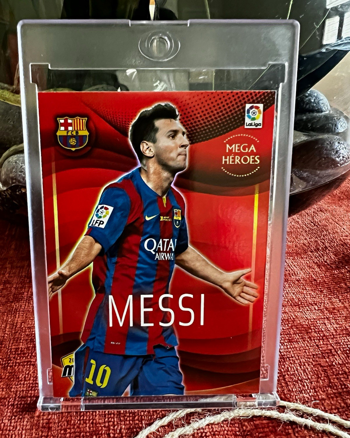 Panini 2015-16 Megacracks MGK La Liga Mega Héroes #80 Lionel Messi Panini 2015-16 Megacracks MGK La Liga Mega Héroes #80 Lionel Messi