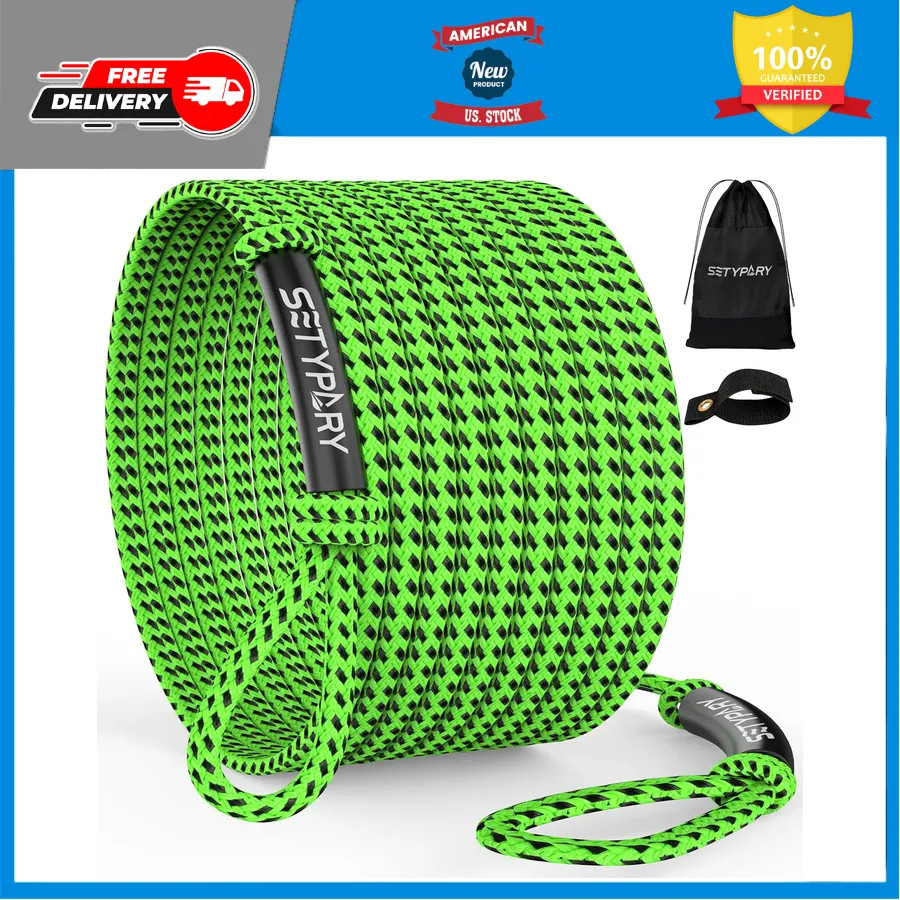 60ft Boat Tow Rope for 1-4 Person Towable Tubes Heavy Duty Floating Watersports 60ft Boat Tow Rope for 1-4 Person Towable Tubes Heavy Duty Floating Watersports