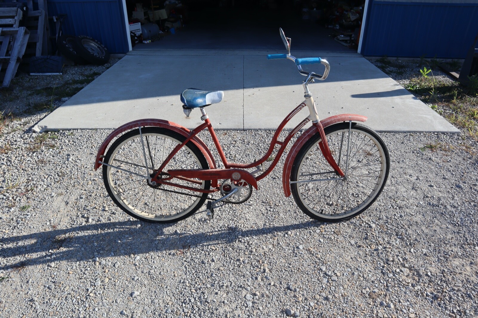 Old Vintage Schwinn Spitfire Bicycle Bike from 1955 - Pickup Only