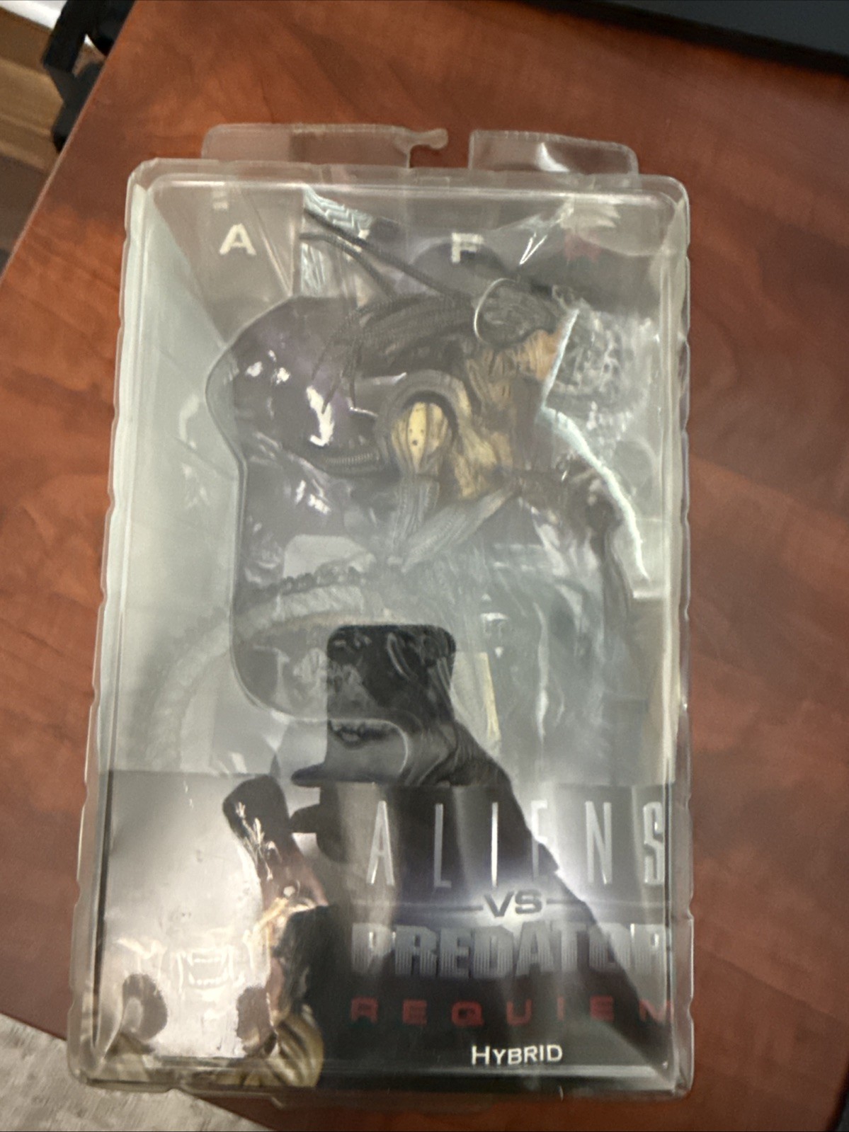 Neca Alien VS Predator Requiem Hybrid 2007 Reel Toys RARE open Mouth Variant