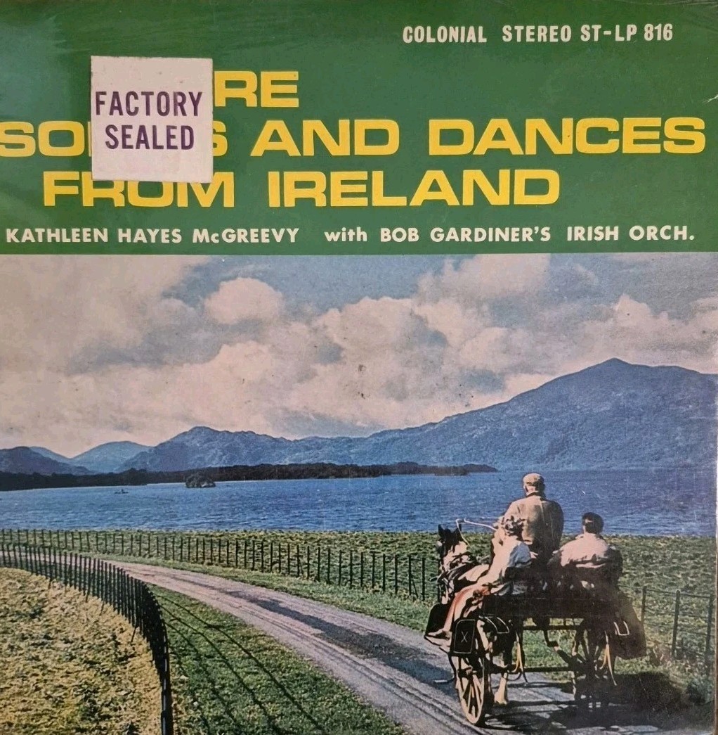 MORE SONGS AND DANCES FROM IRELAND/COLONIAL ST-LP-816/FACTORY SEALED/MINT MORE SONGS AND DANCES FROM IRELAND/COLONIAL ST-LP-816/FACTORY SEALED/MINT