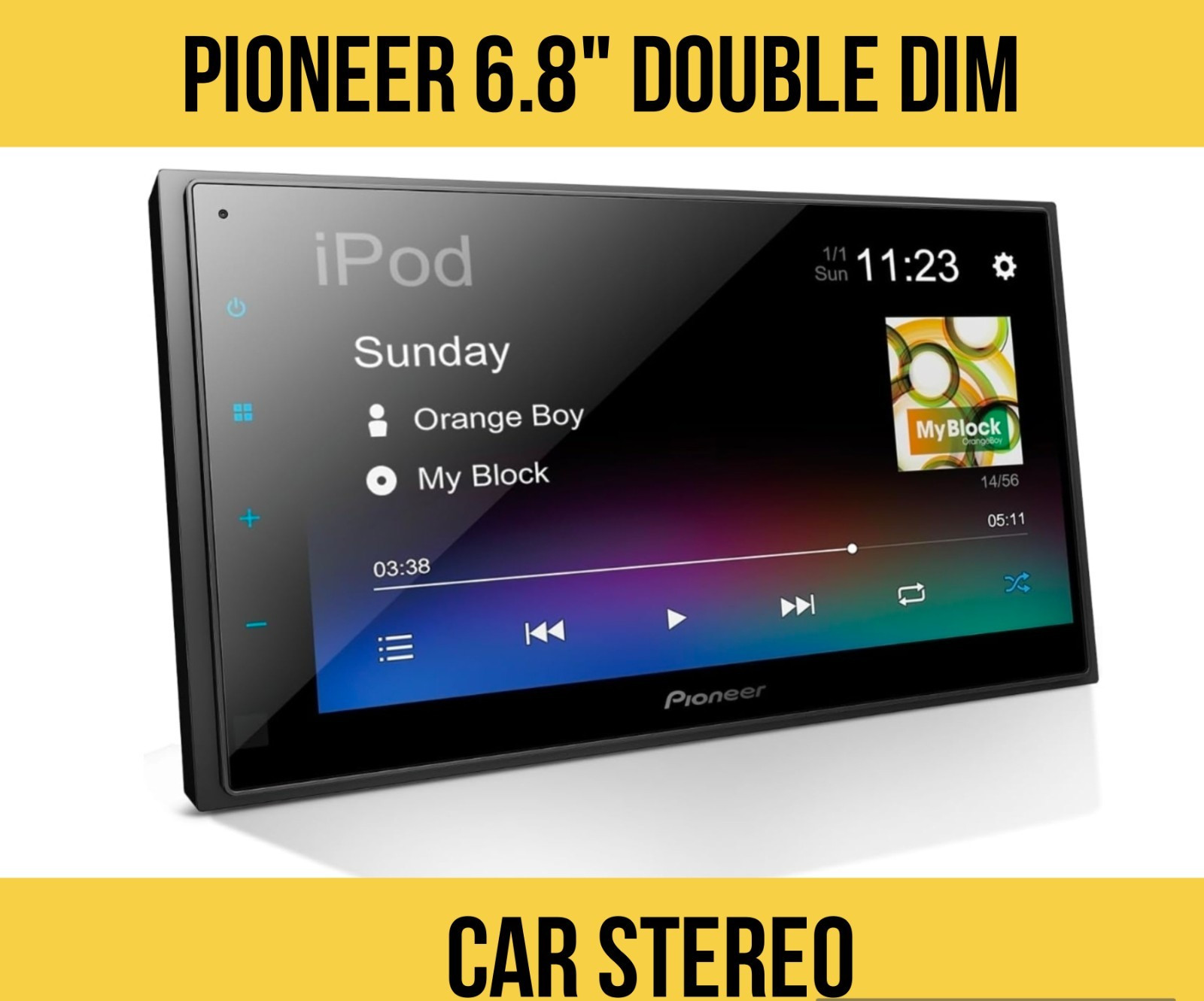 Pioneer DMH-342EX 6.8\