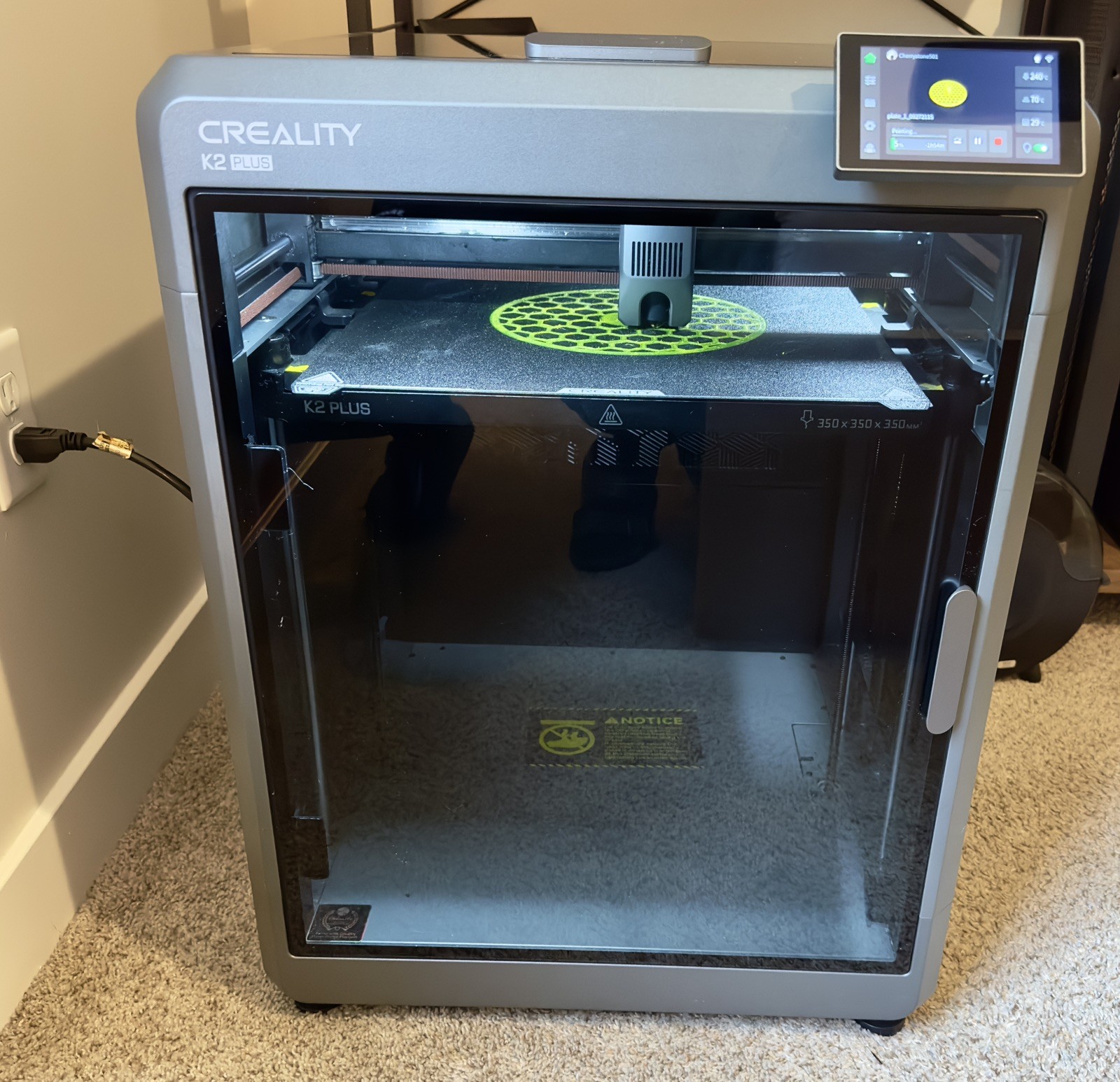 Creality K2 Plus 3D Printer 600mm/s High Speed Dual Smart AI Cameras