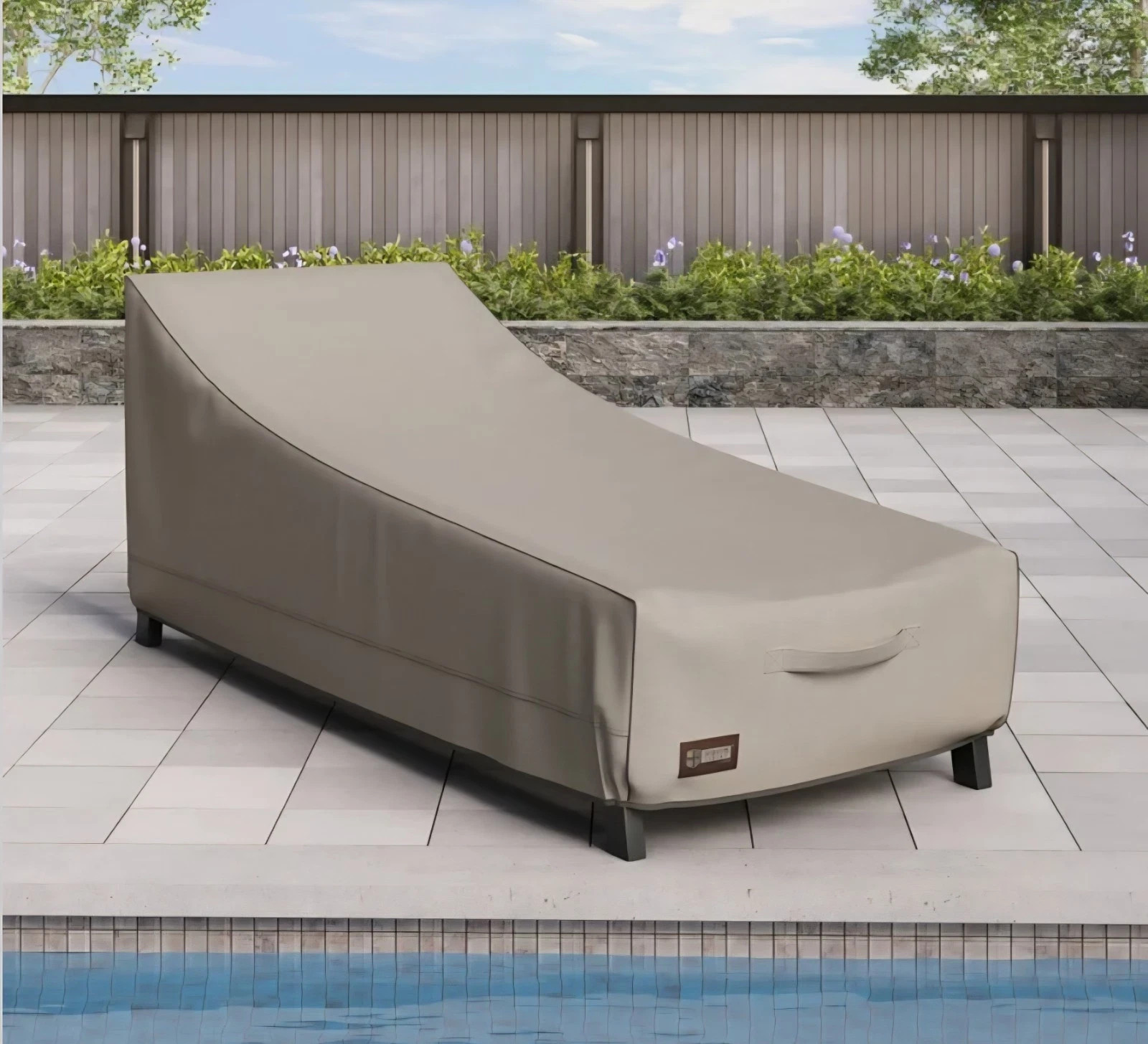 Seasons Sentry Patio Small Chaise Lounge Sofa Cover 66\