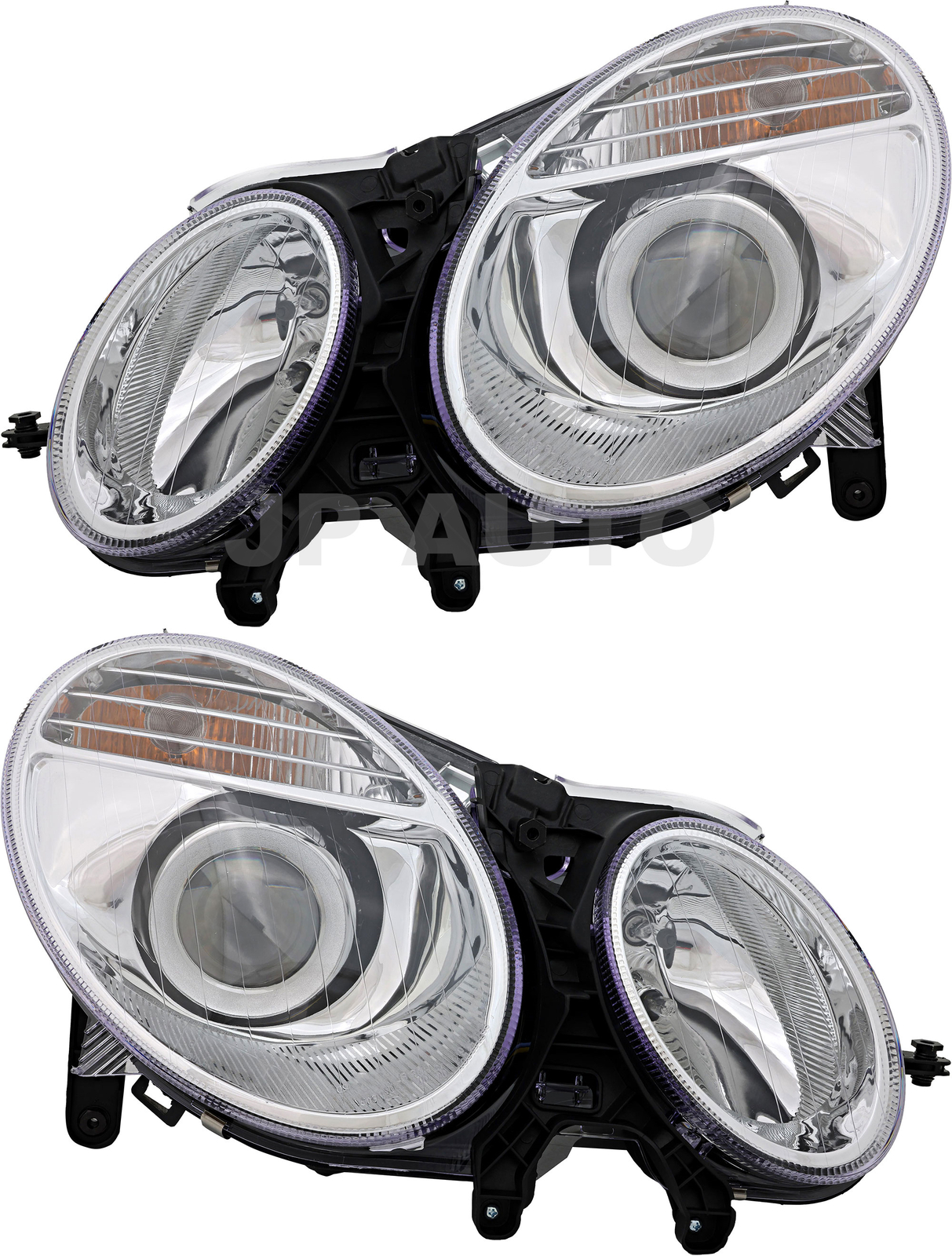 For 2007-2009 Mercedes Benz E Class Headlight Halogen Set Pair For 2007-2009 Mercedes Benz E Class Headlight Halogen Set Pair